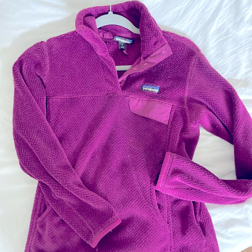 Patagonia Purple Womens Pullover Fleece Size Small